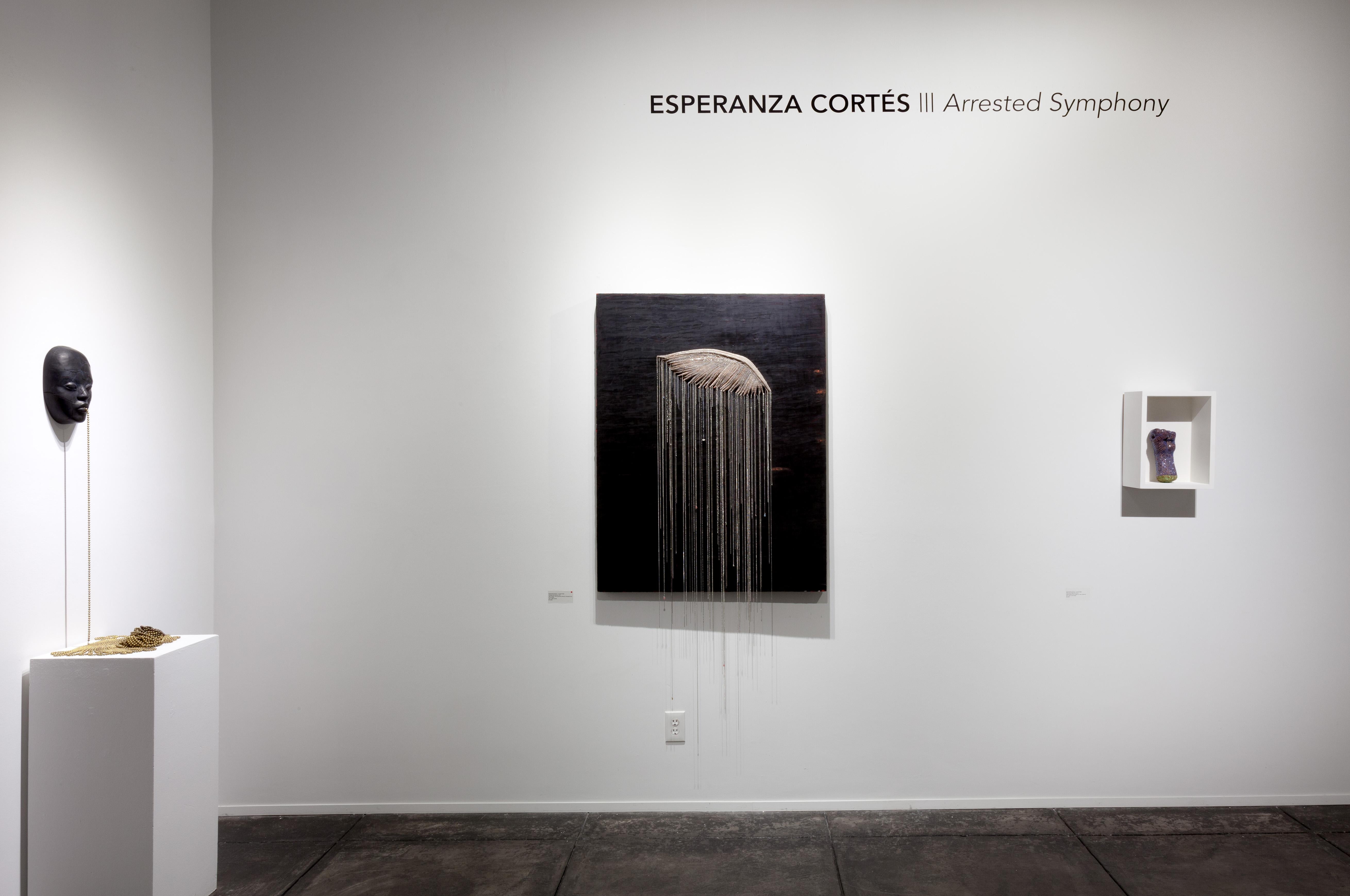 Materials: clay, brass beads

Esperanza Cortés is a Colombian born multidisciplinary artist based in New York City. Cortés has been exhibited nationally in galleries and museums including The Neuberger Museum of Art, Bronx Museum of Art, Queens