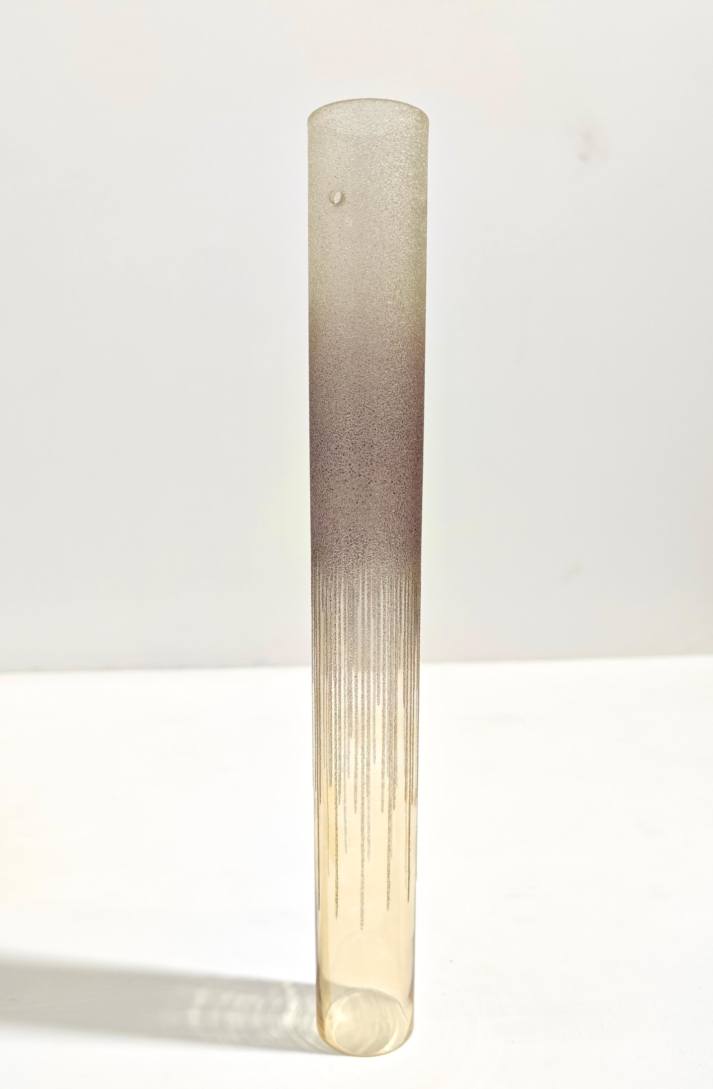Lámpara Colgante Esperia con Cristal de Murano Producción Moderna de Mediano Siglo Italia Años 70 en venta 1