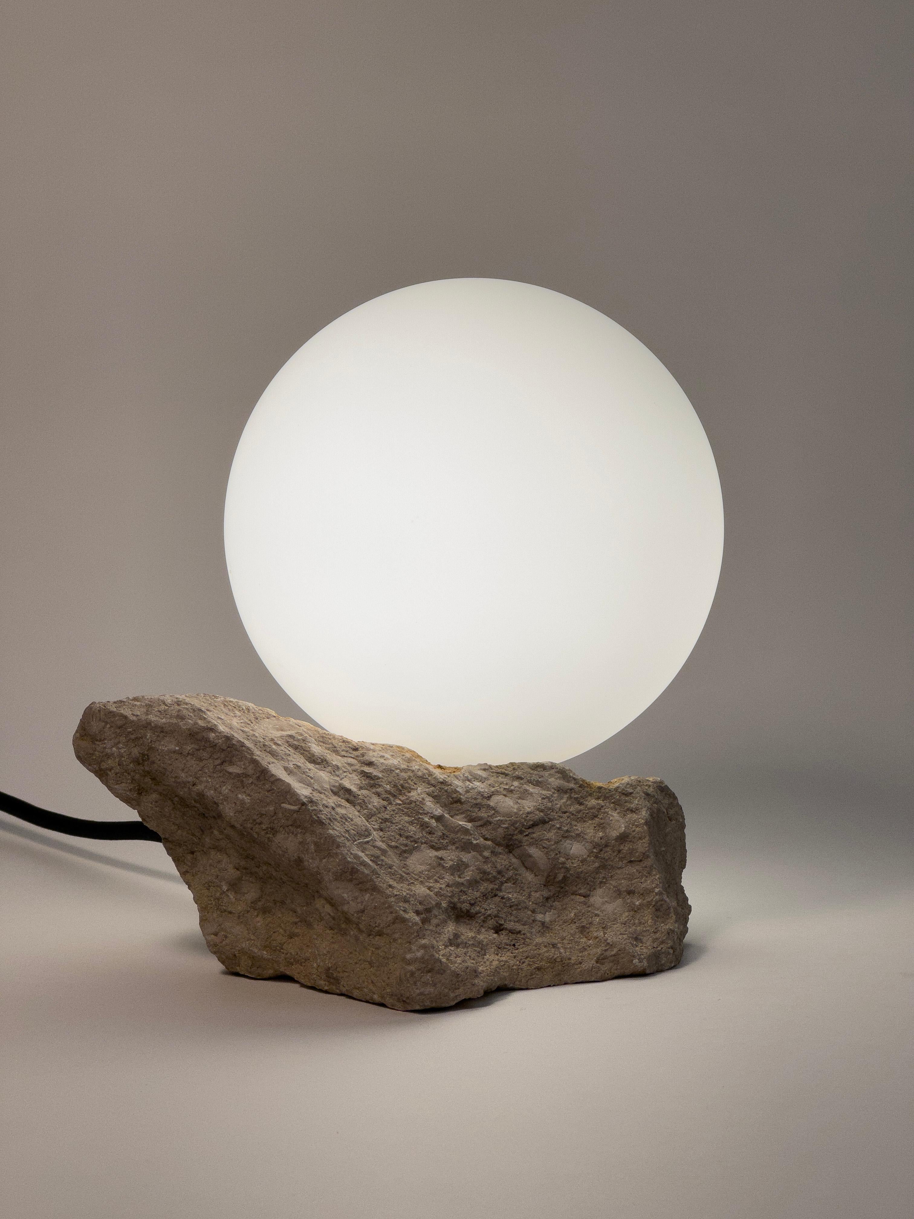 Esperit Table Lamp by Andreu Carulla Studio
Dimensions: W 25 x D 35 x H 25 cm.
Materials: Glass. Aluminium. 


With materiality, craftsmanship and sustainability as goals, Andreu Carulla creates beautiful objects and spaces with timeless appeal.