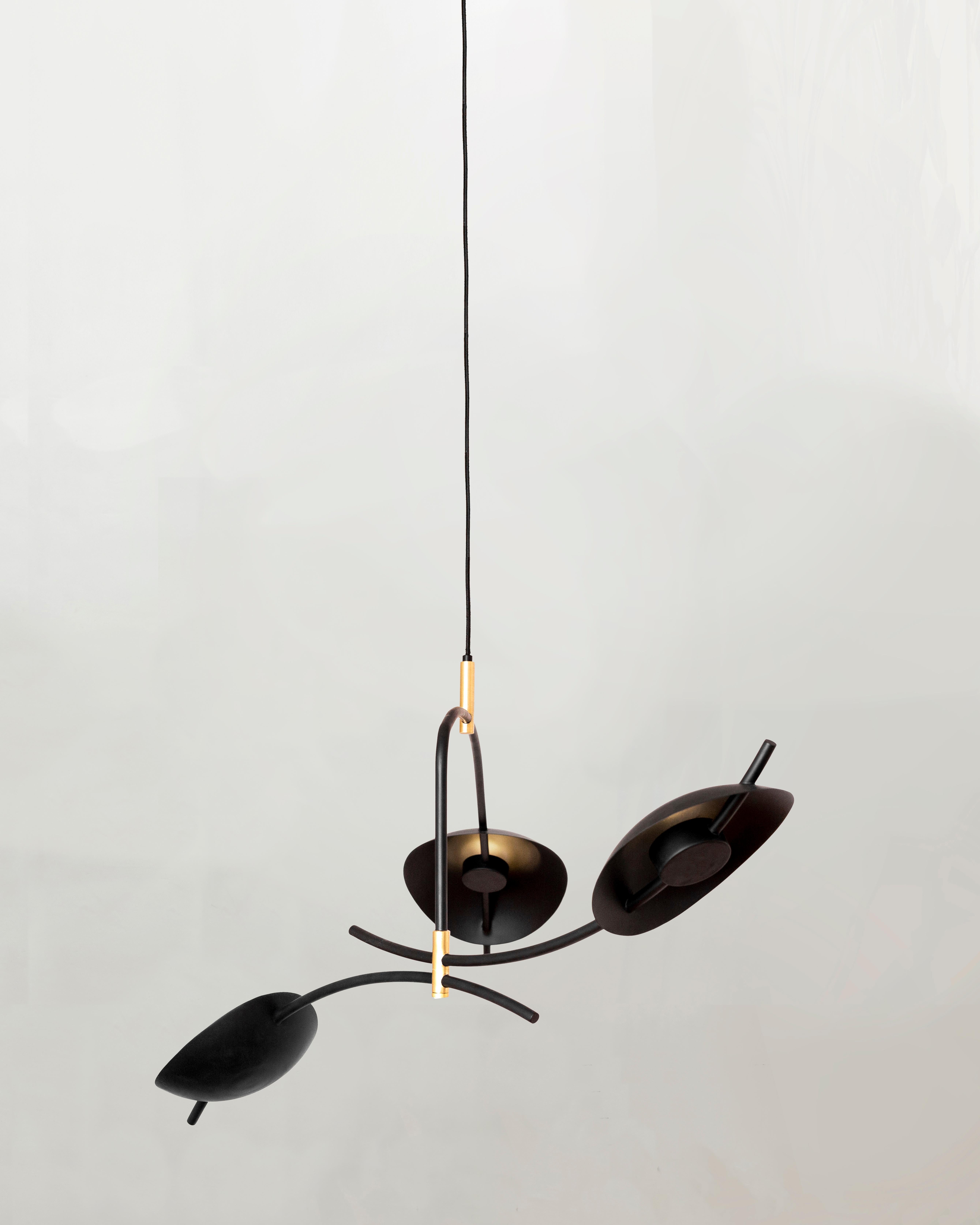 Hand-Crafted Espiga Mobile Lamp Pendant by Rebeca Cors