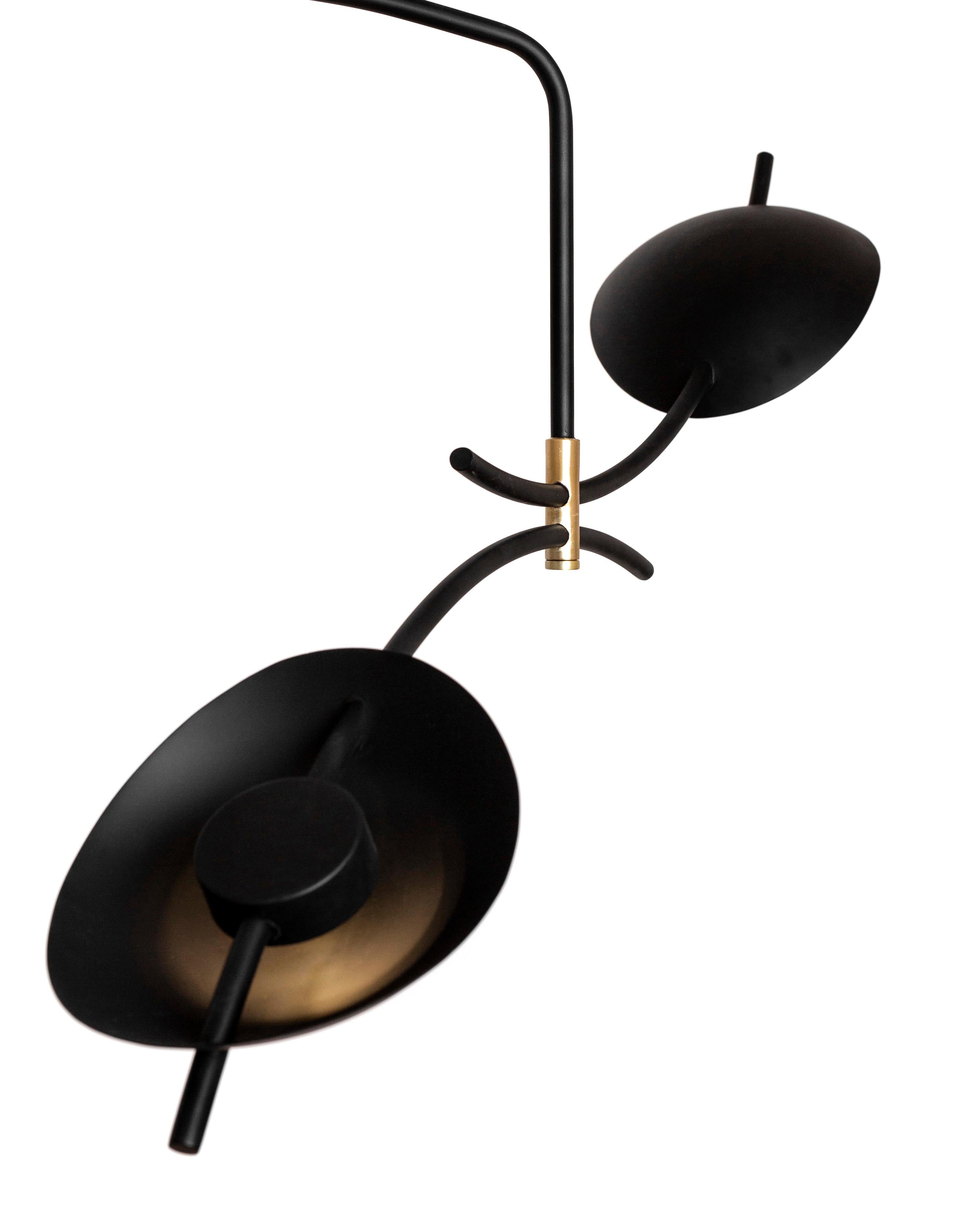 Minimalist ESPIGA MOBILE-LAMP , Lighting Sculpture by Rebeca Cors For Sale