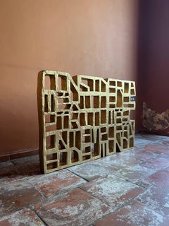 Espíritu – Luis Barragán and Mathias Goeritz inspired papier-maché sculpture