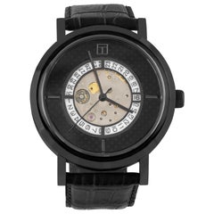 Used Esposto Automatic Watch, Black IP