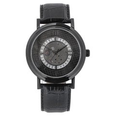 Esposto Automatic Watch with Leather, Carbon Fibre and IP Plated Stainless Steel