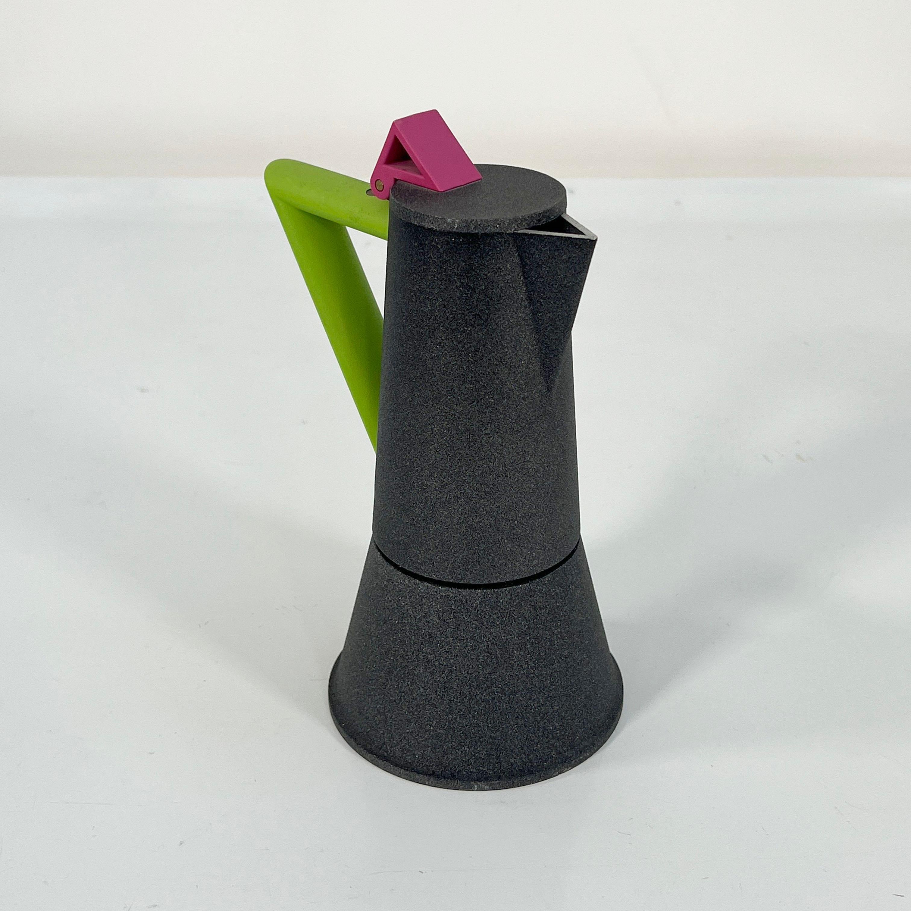 Espresso Maker 'Accademia' Series by Ettore Sottsass for Lagostina, 1980s In Excellent Condition In Ixelles, Bruxelles