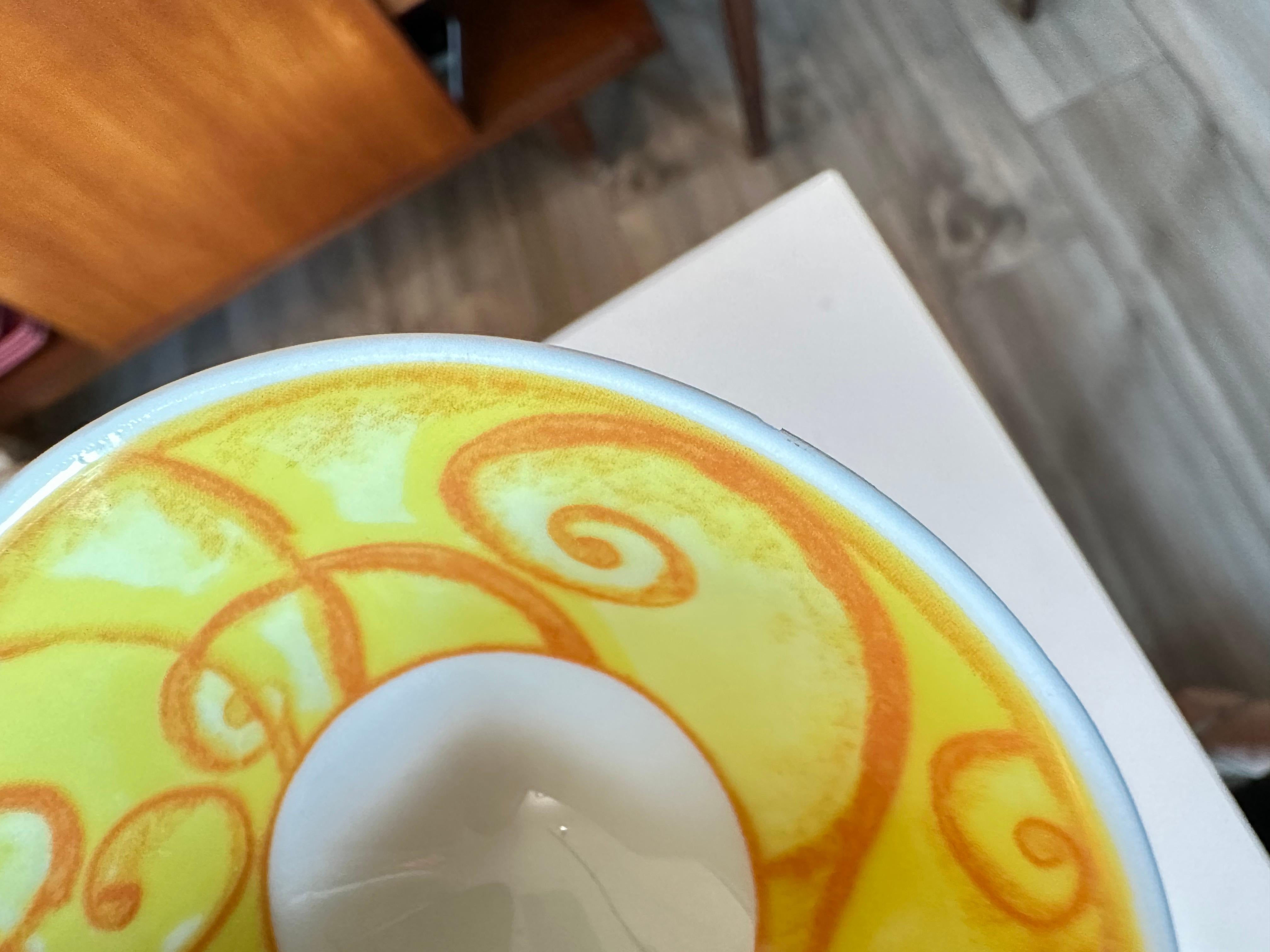 Espresso-Porzellan-Serviergeschirr-Set mit 10 Eiszapfen – O Sole Mio für Rosenthal im Angebot 4