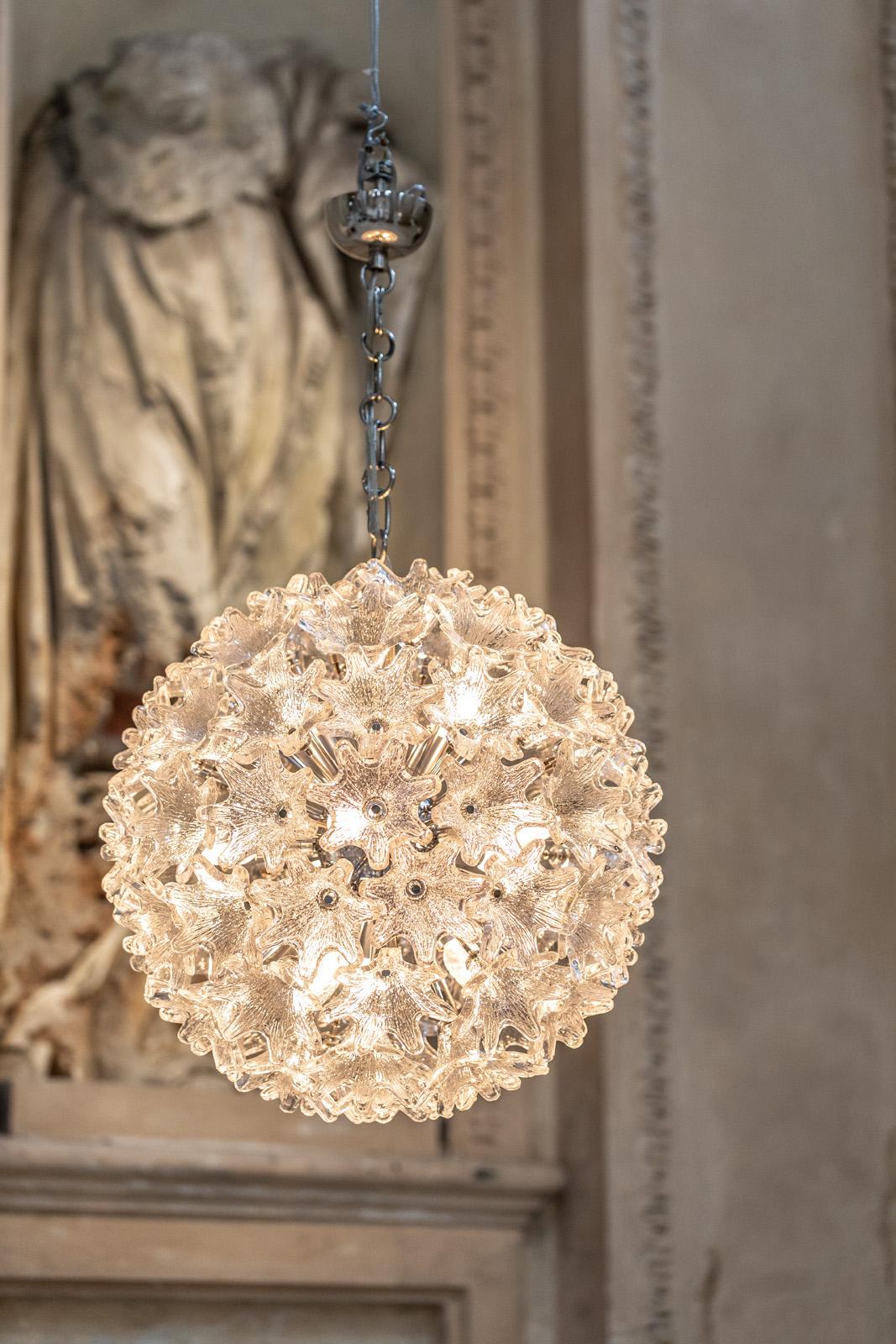Kronleuchter „Esprit“ von Toni Zuccheri für Venini im Zustand „Hervorragend“ im Angebot in Piacenza, Italy