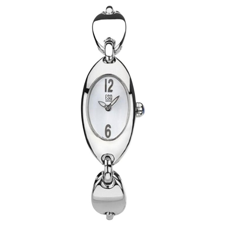 ESQ Unica Stainless Steel Silver Dial Swiss Quartz Ladies  display picture 3