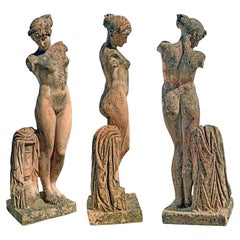 ESQUILINE VENUS COPY IN TERRACOTTA 1:1 STATUE CLEOPATRA 21th Century H. 150cm