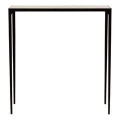 
Esquisse
 Wrought Iron and Ivory Parchment Console by Design Frères