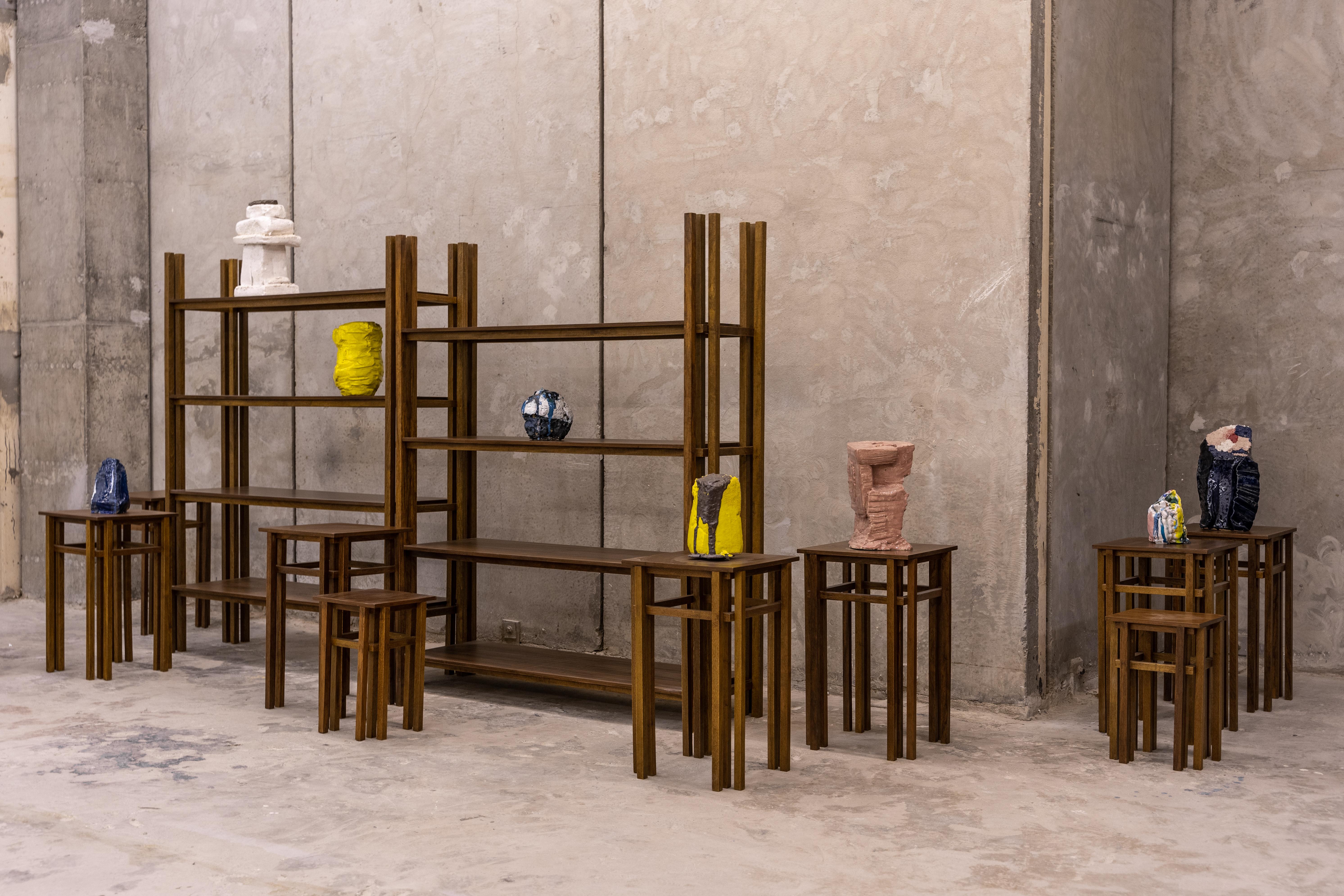 XXI secolo e contemporaneo Vaso in ceramica Essai E16 di Mary-Lynn Massoud e Rasha Nawam in vendita
