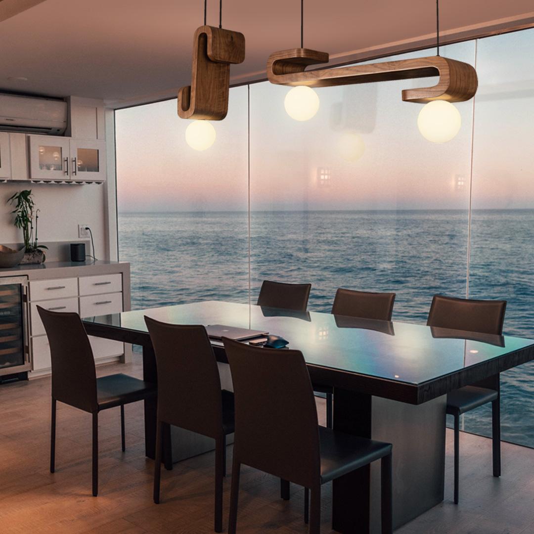 Lámpara colgante vertical Esse de Saadia Design Mexicano en venta