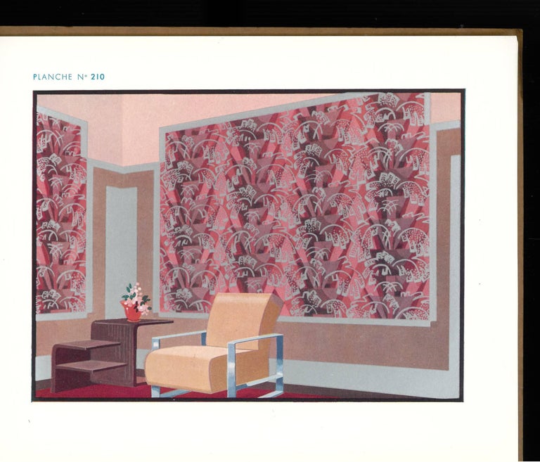 Essef, Four Art Deco Wallpaper Catalogues at 1stDibs