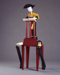 Essence de Marlene Sculpture Assemblage plastique OOAK  par Jerry Ross Barrish