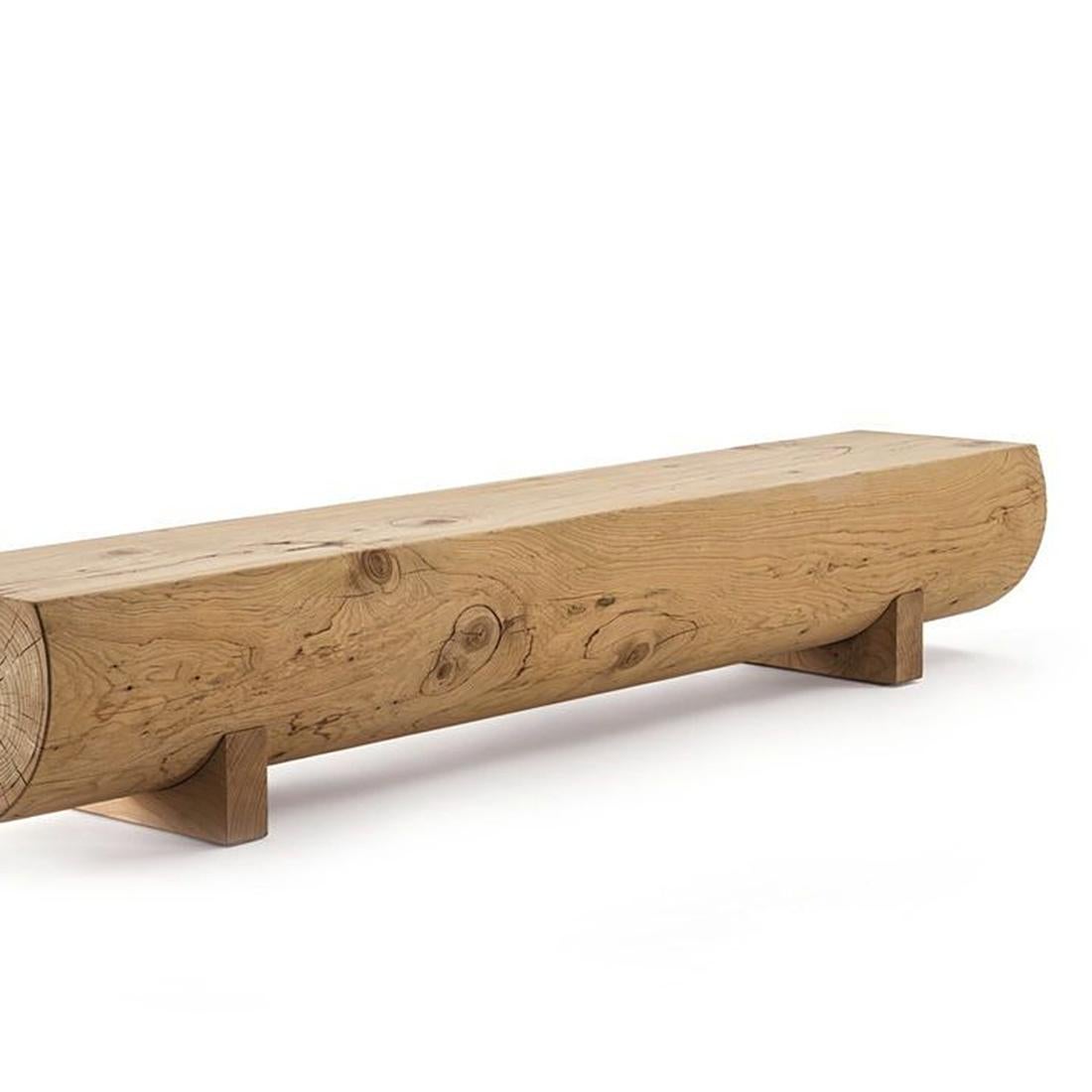 modern cedar bench