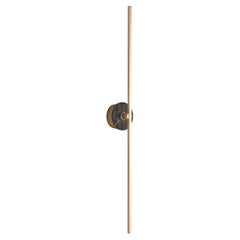 Essential Grand Stick Sconce in Black Marquinho marble