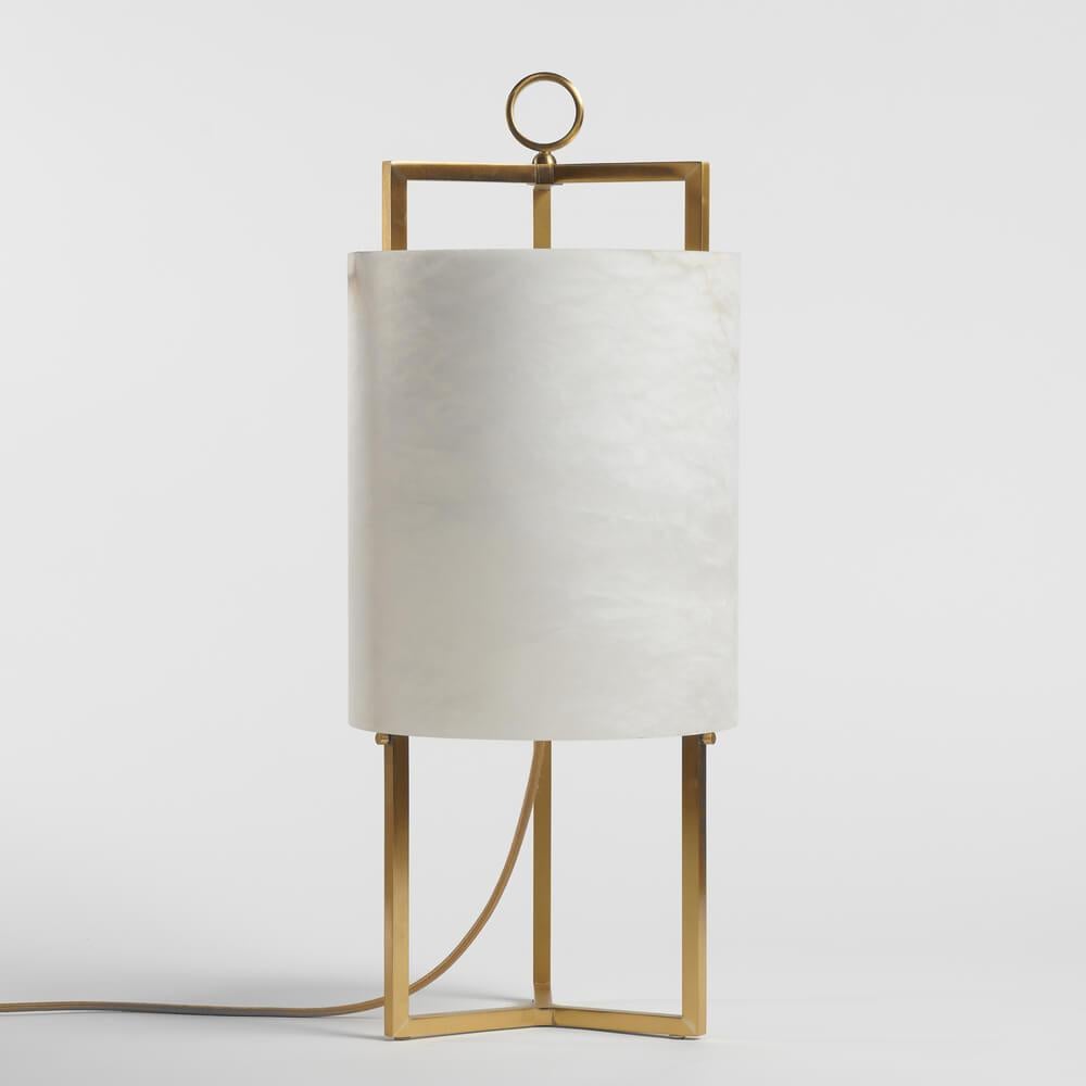 Mid-Century moderno Essential Italian Alabaster 