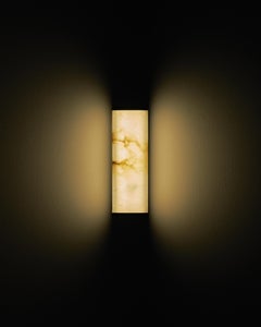 Essential Italian Alabaster Wall Sconce "Tech"