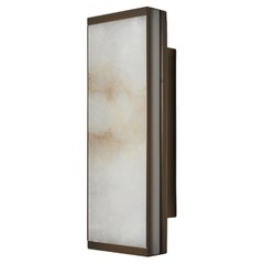 Essential Italian Alabaster Wall Sconce "Tech"