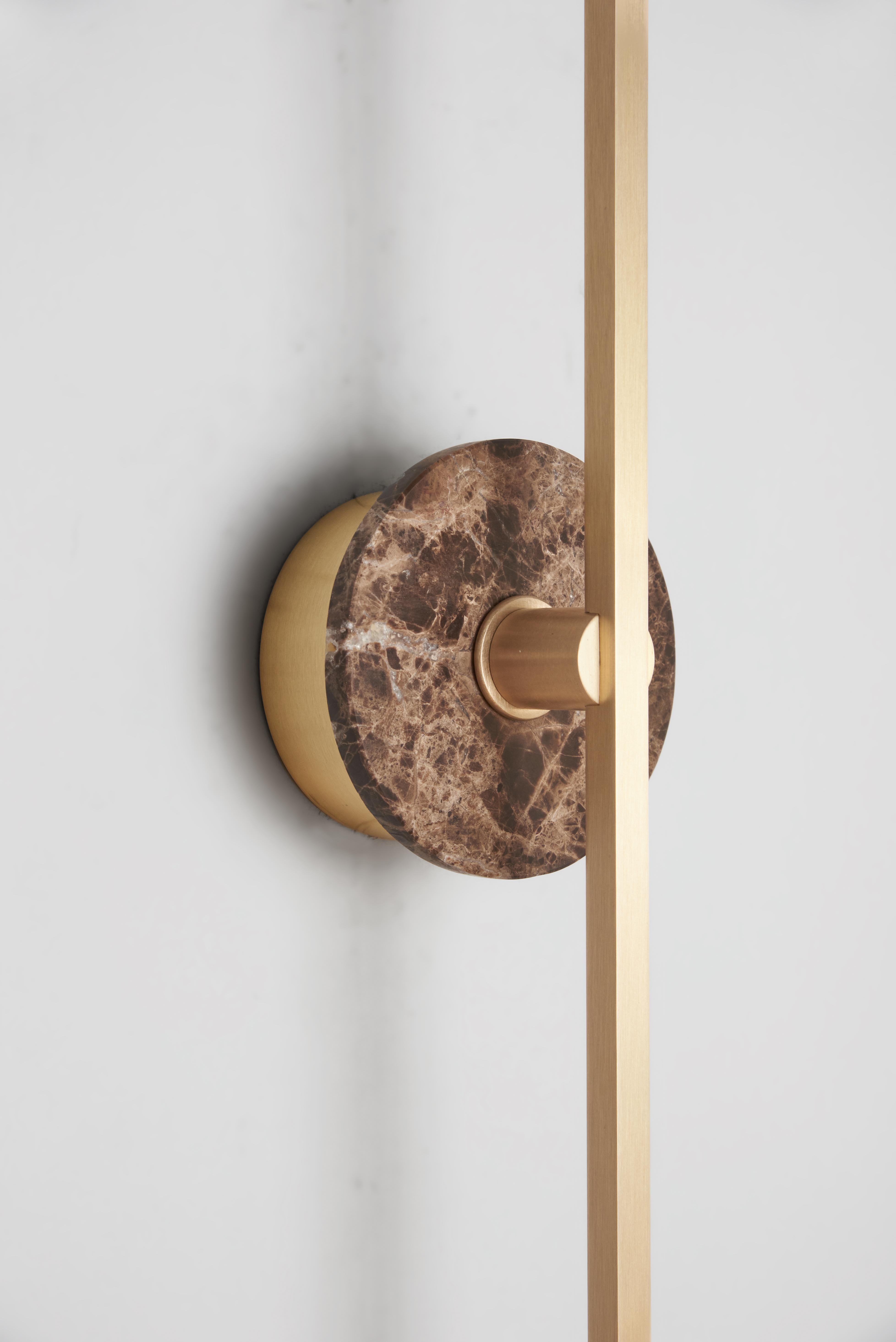 Brushed Essential Italian Wall Sconce 