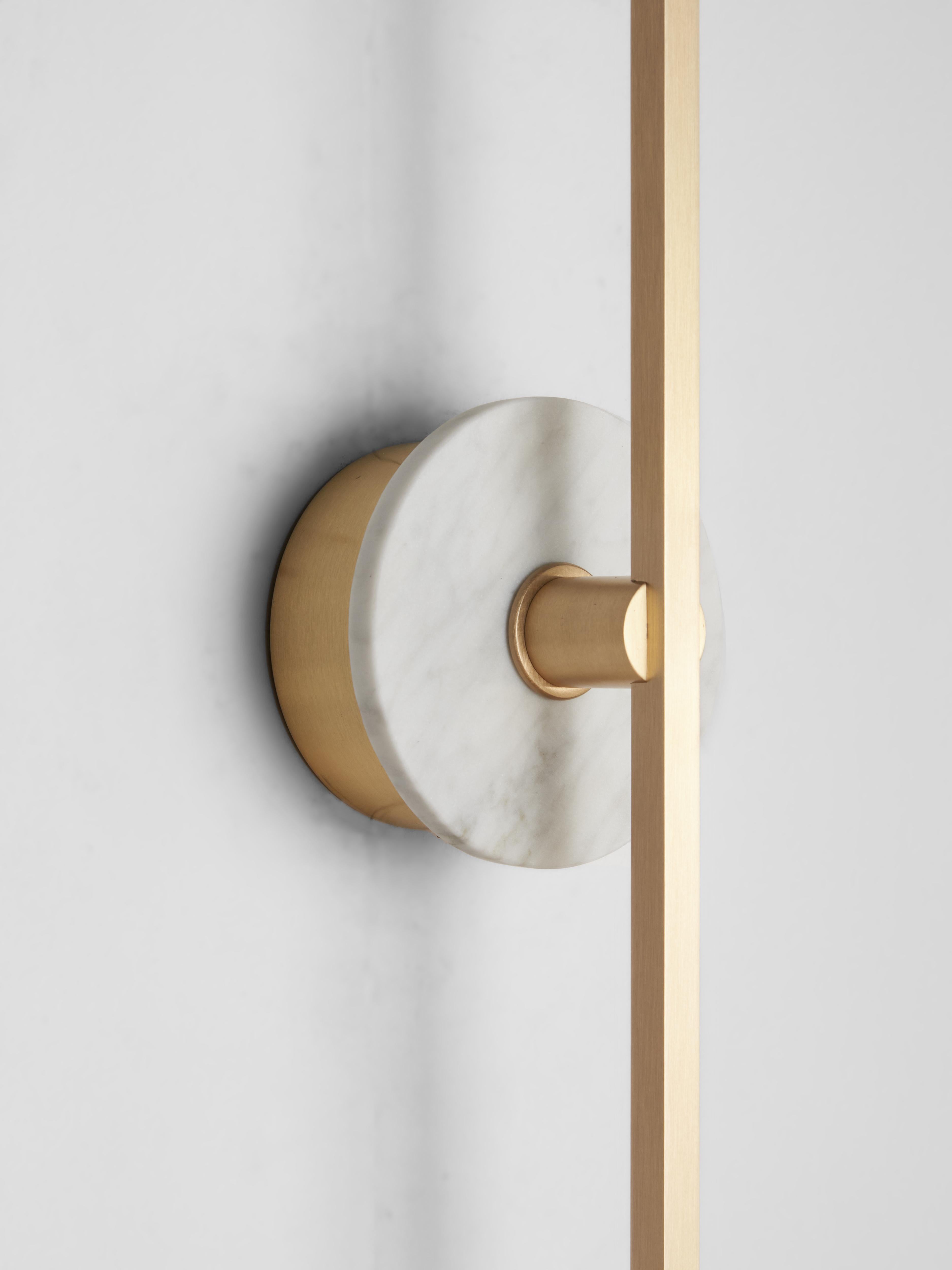 Brushed Essential Italian Wall Sconce 