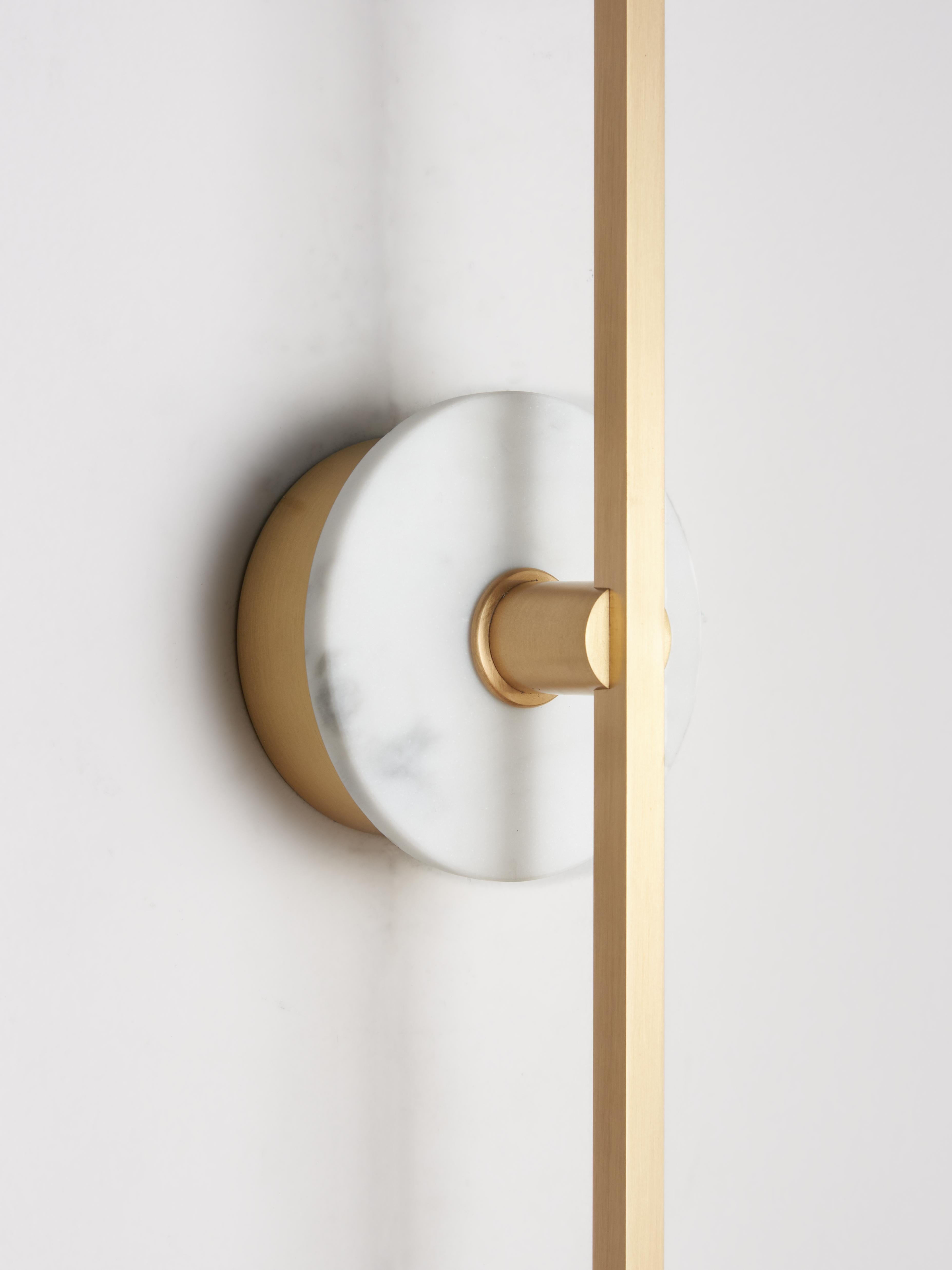 Brushed Essential Italian Wall Sconce 