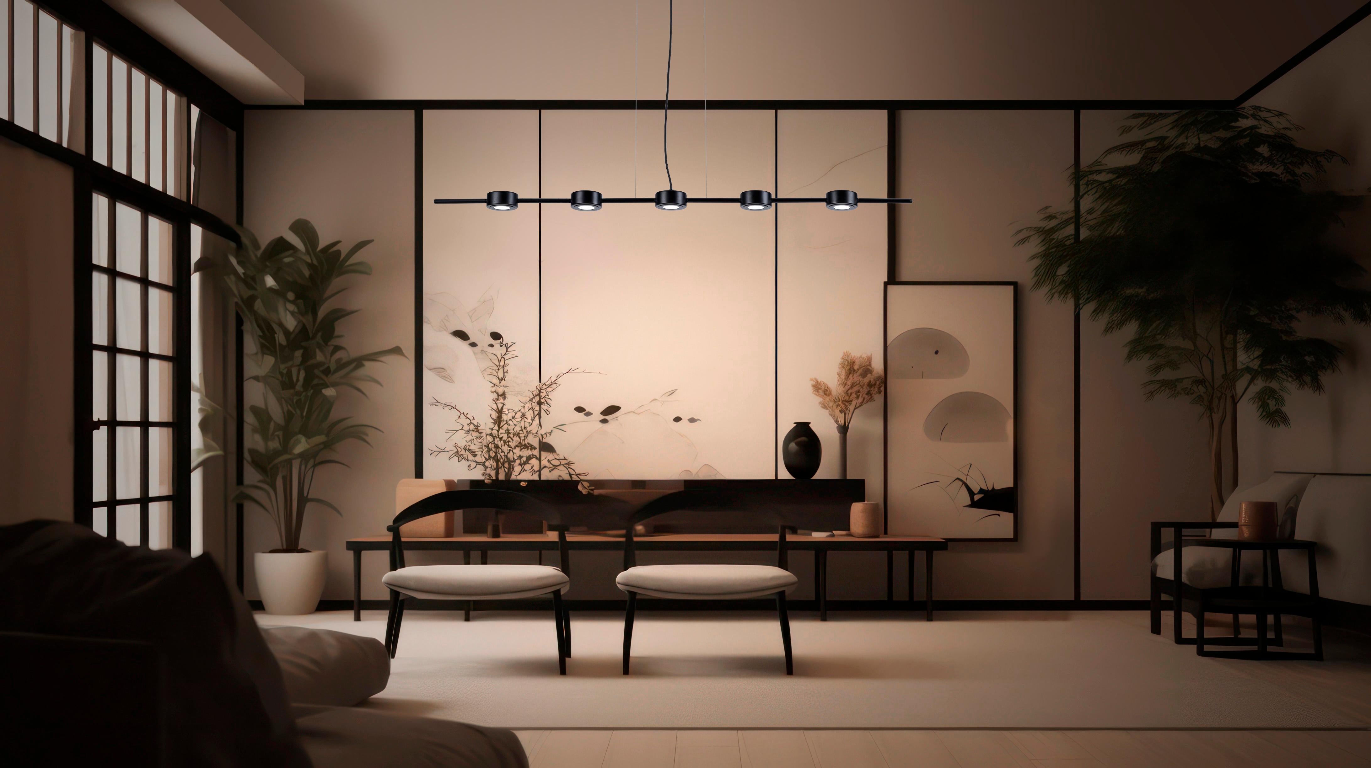 Postmoderno Lampada a sospensione Essential L24 di Euroluce Lampadari in vendita