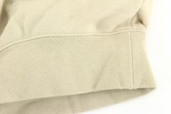 sentifiziertes Herren Pulloverhemd Medium Essentials Beige mit Rundhalsausschnitt 19es712s