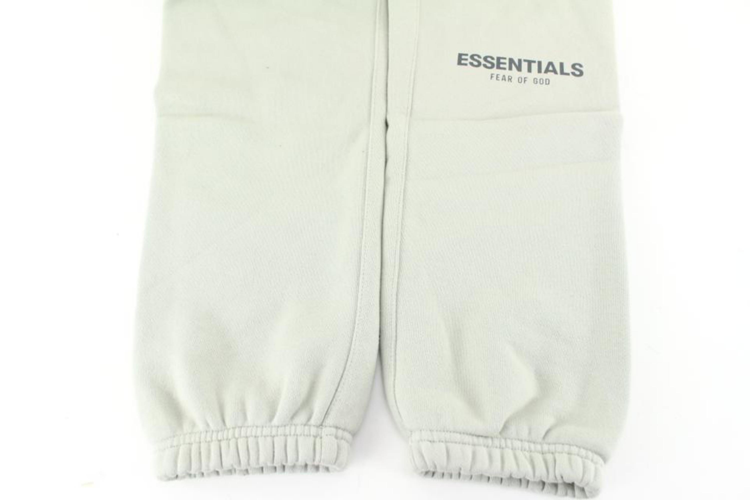 Essentials Men's Small Concrete Grey Sweatpants 18es712s For Sale 5