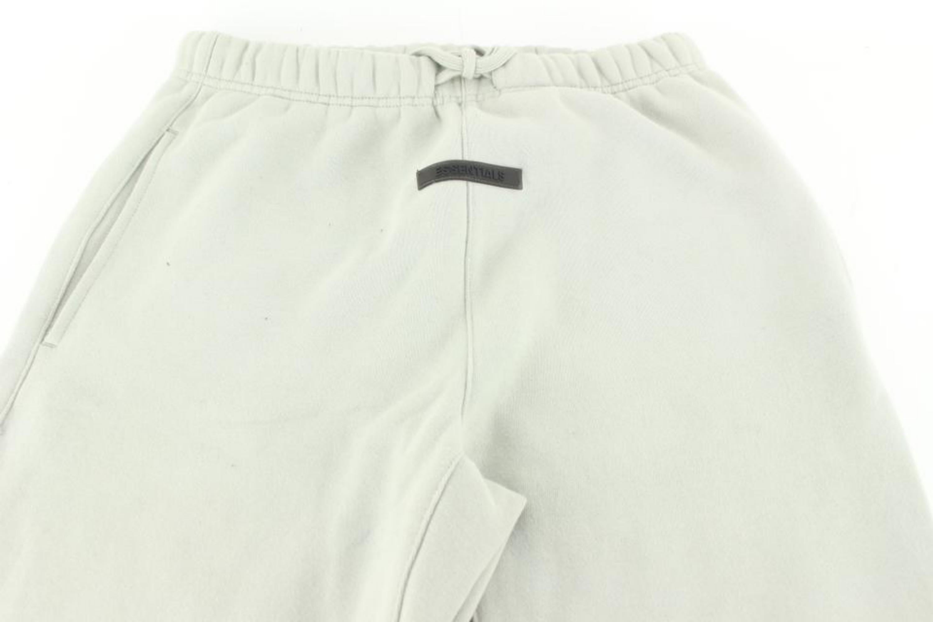 Essentials Men's Small Concrete Grey Sweatpants 18es712s For Sale 1