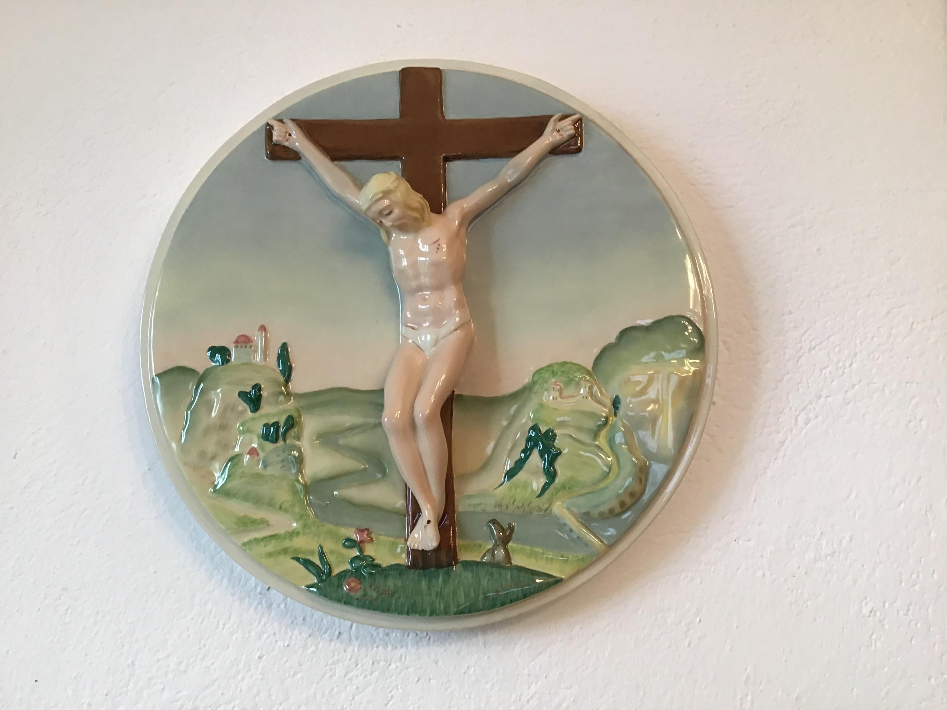 Italian Essevi “Sandro Vacchetti” Ceramic, 1940, Italy For Sale