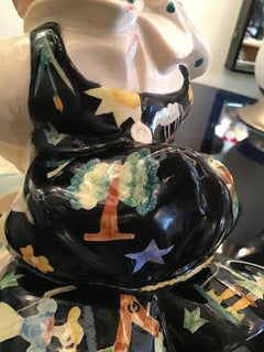 Ceramica Essevi "Sandro Vacchetti" Lavandaia, 1940, Italia