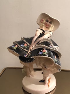 ESSEVI Sandro Vacchetti "Vento Di Primavera" Ceramica, 1940, Italia