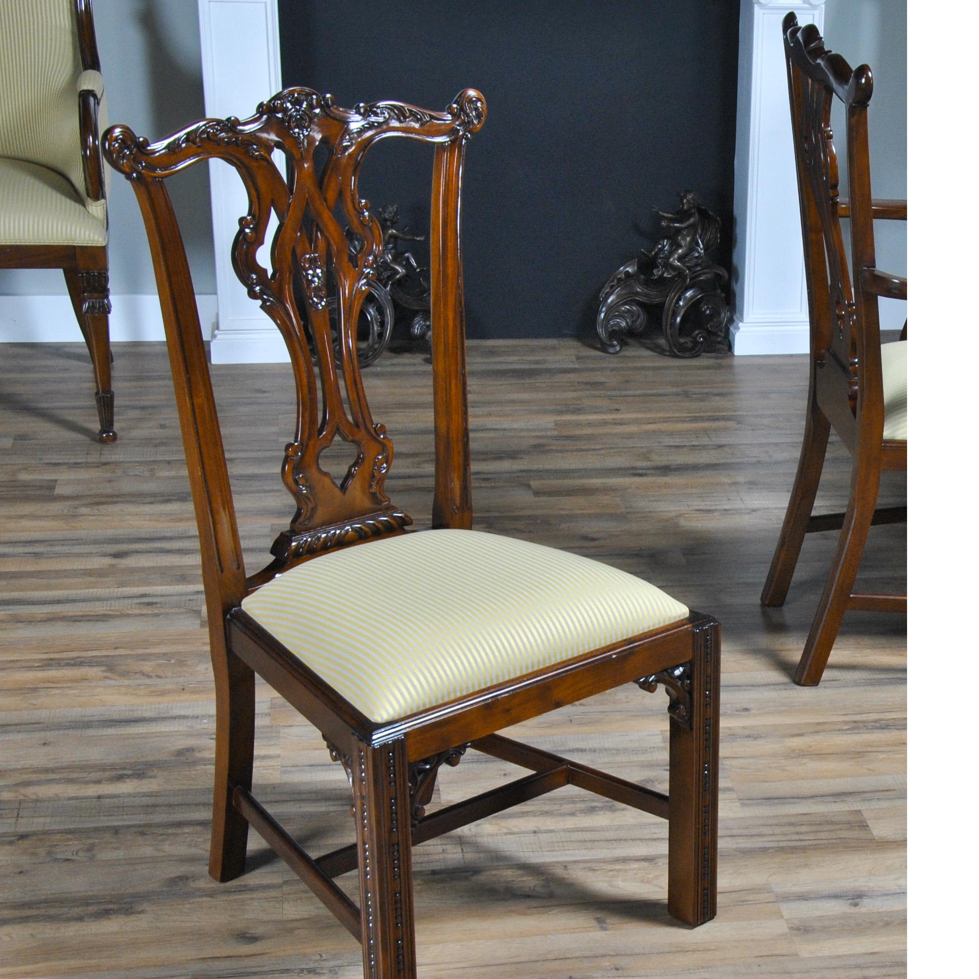 Essex Chippendale Chairs, Set of 10 For Sale 5
