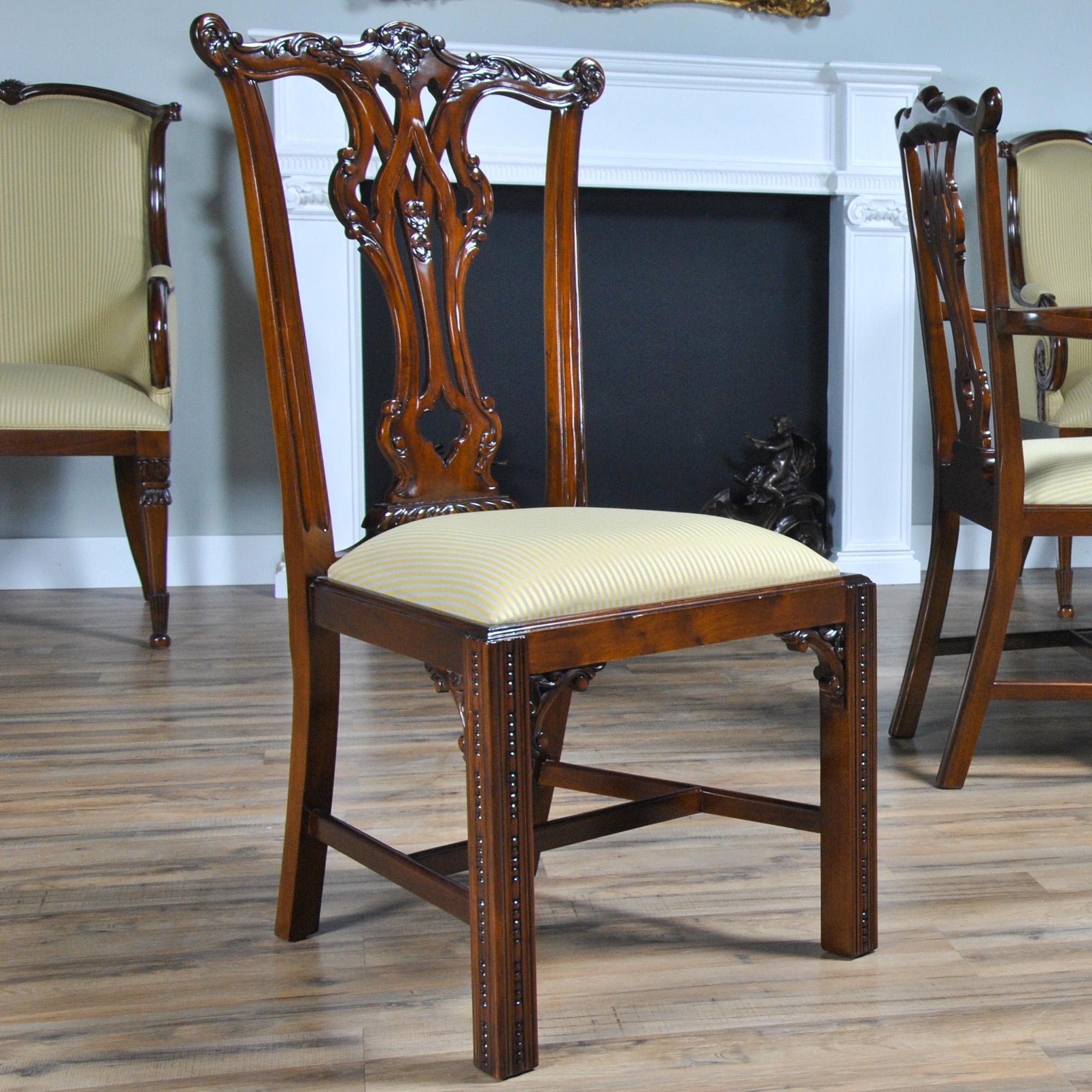 Essex Chippendale Chairs, Set of 10 For Sale 7