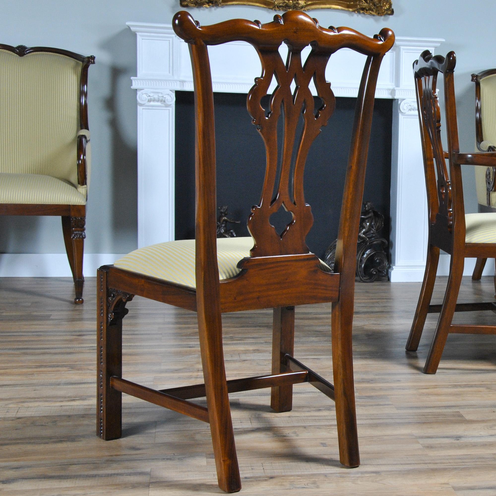 Essex Chippendale Chairs, Set of 10 For Sale 11
