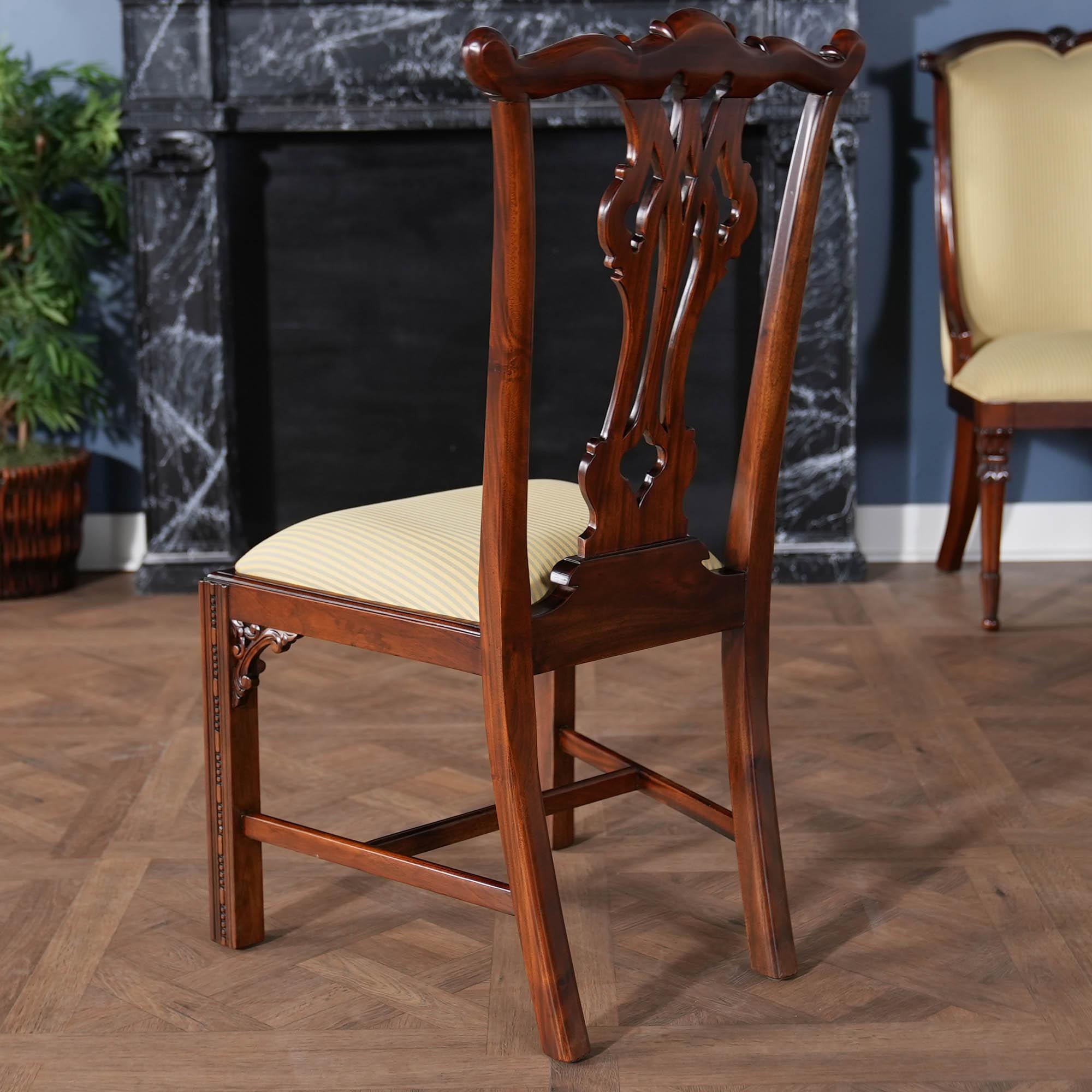 Sedie Essex Chippendale, set da 10 in vendita 10