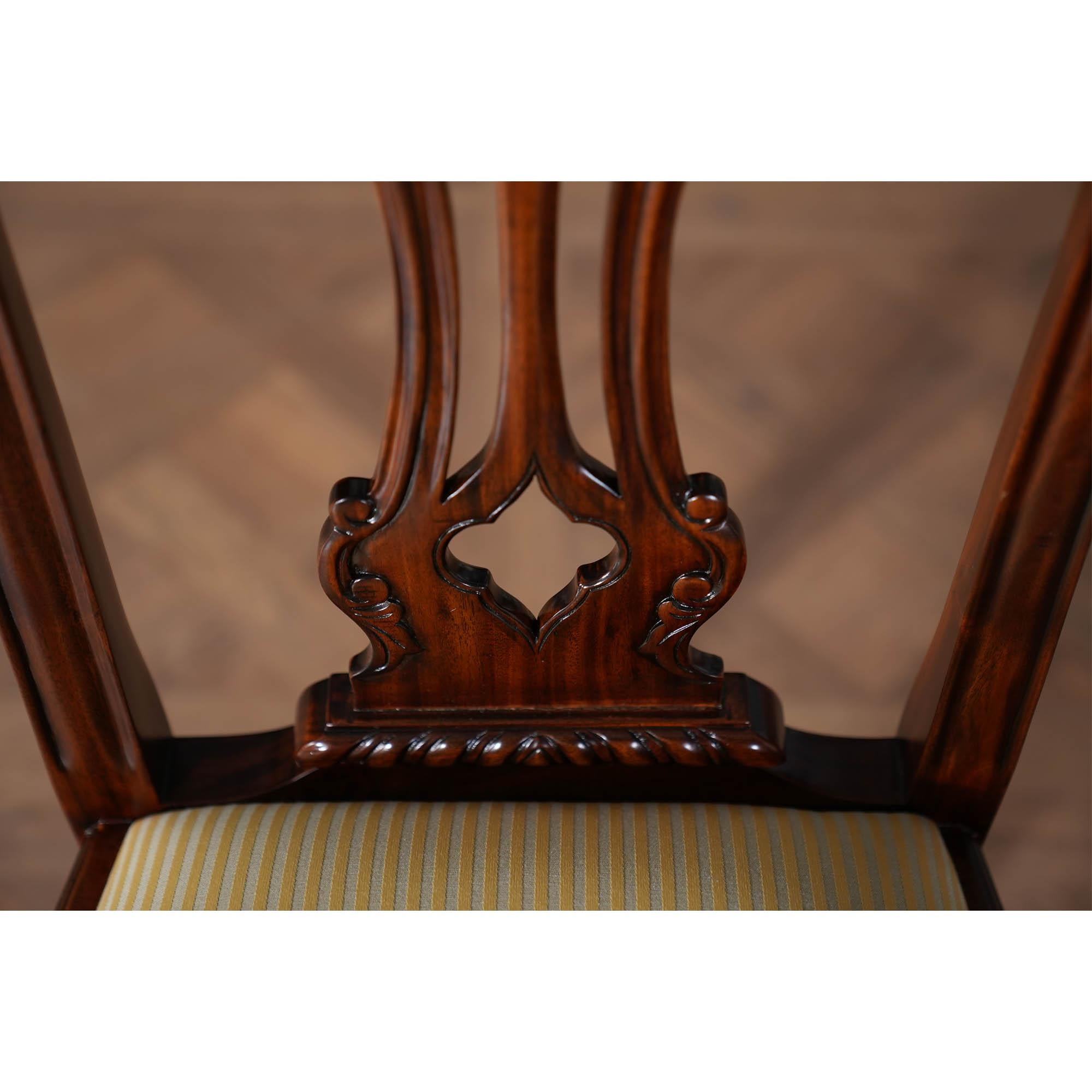 Sedie Essex Chippendale, set da 10 in vendita 11