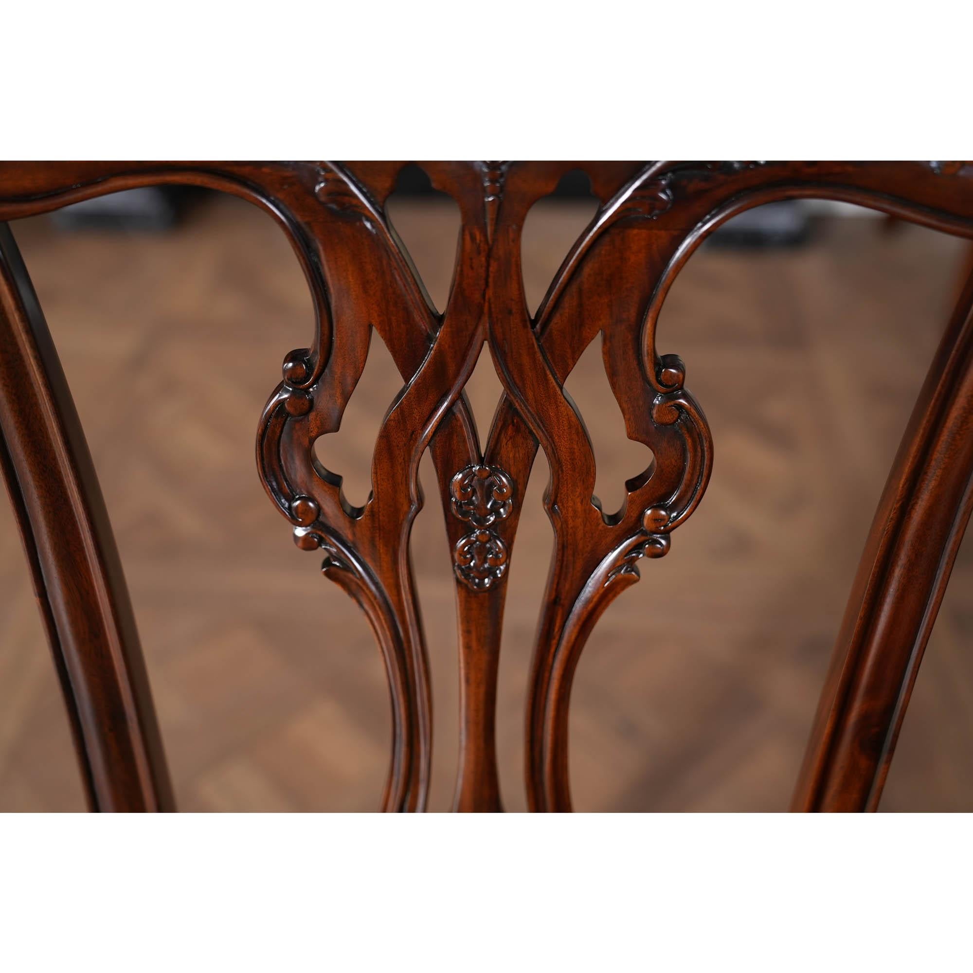 Sedie Essex Chippendale, set da 10 in vendita 14