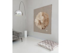 Est1966 White Violets Throwpillow Sleeve