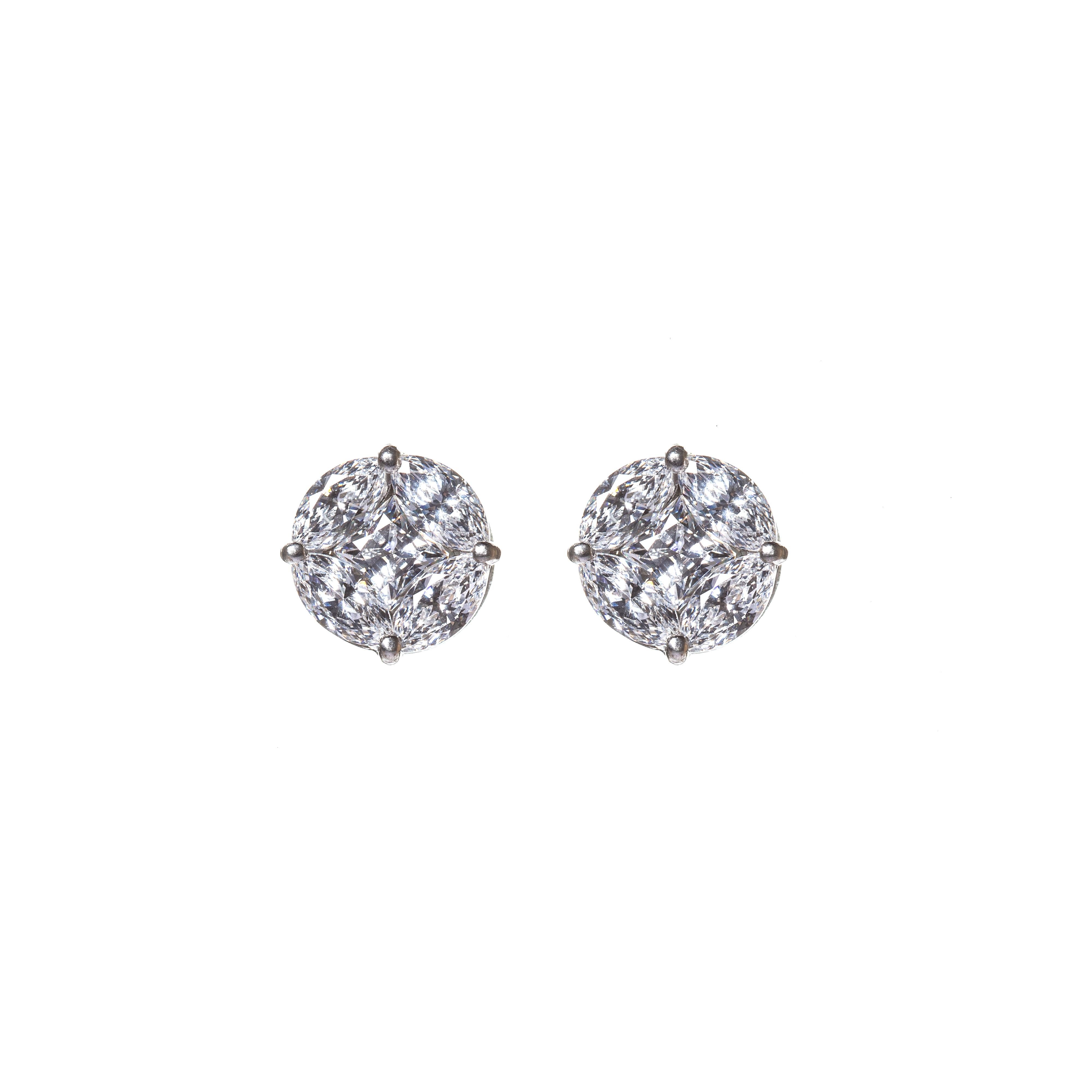 diamond solitaire earrings designs