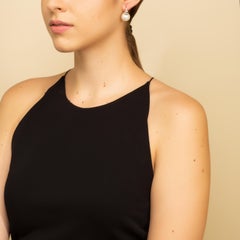 Pearls of Wisdom II Earrings in 18 Karat Gold and Diamonds