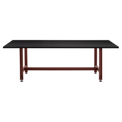 Established & Sons BEAM 300 High Table in Black Feet by Konstantin Grcic
