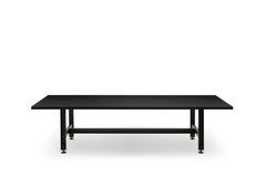 Established & Sons BEAM 300 Table in Red Feet by Konstantin Grcic
