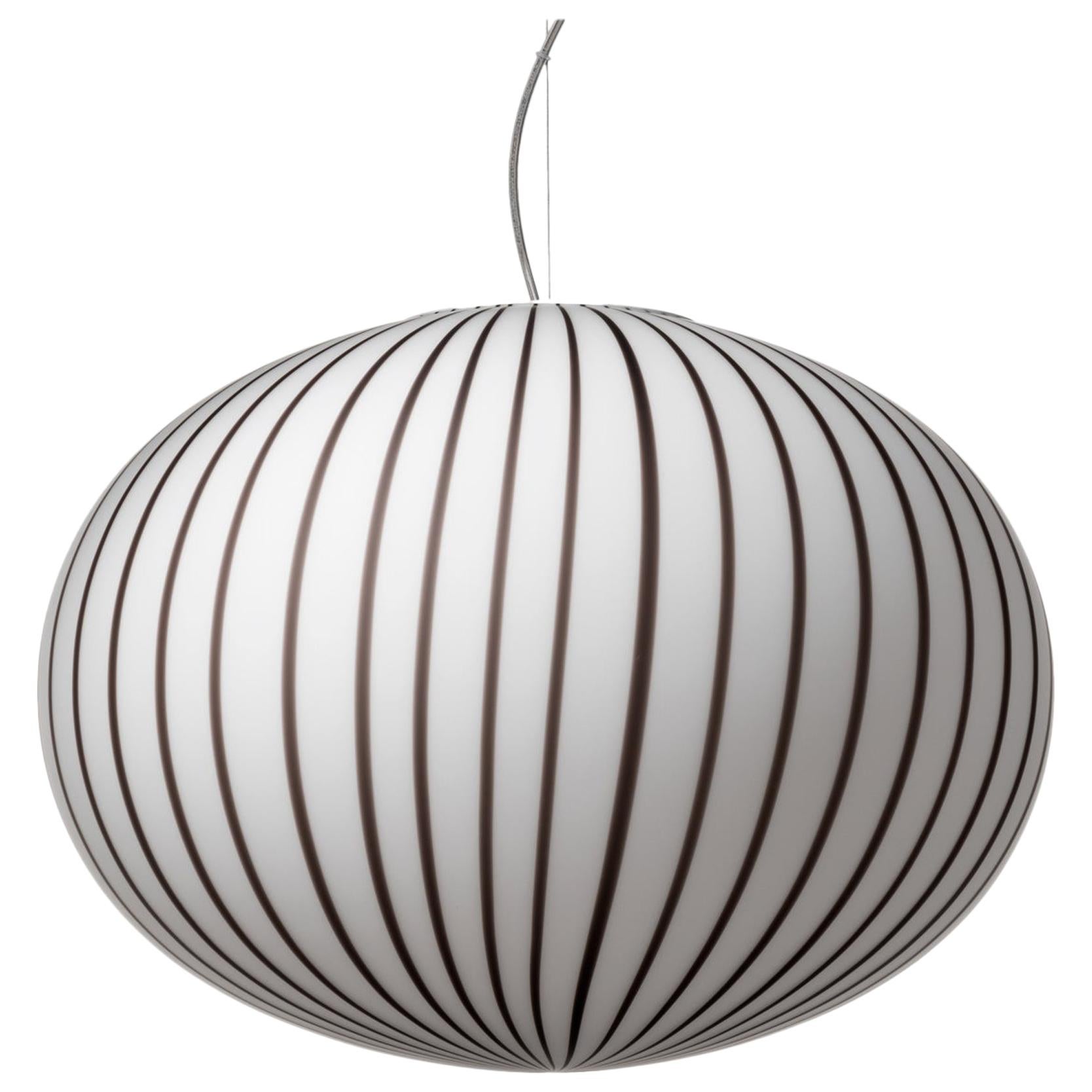 For Sale: Black (6414) Established & Sons S4 Ellipse Filigrana Pendant Light by Sebastian Wrong