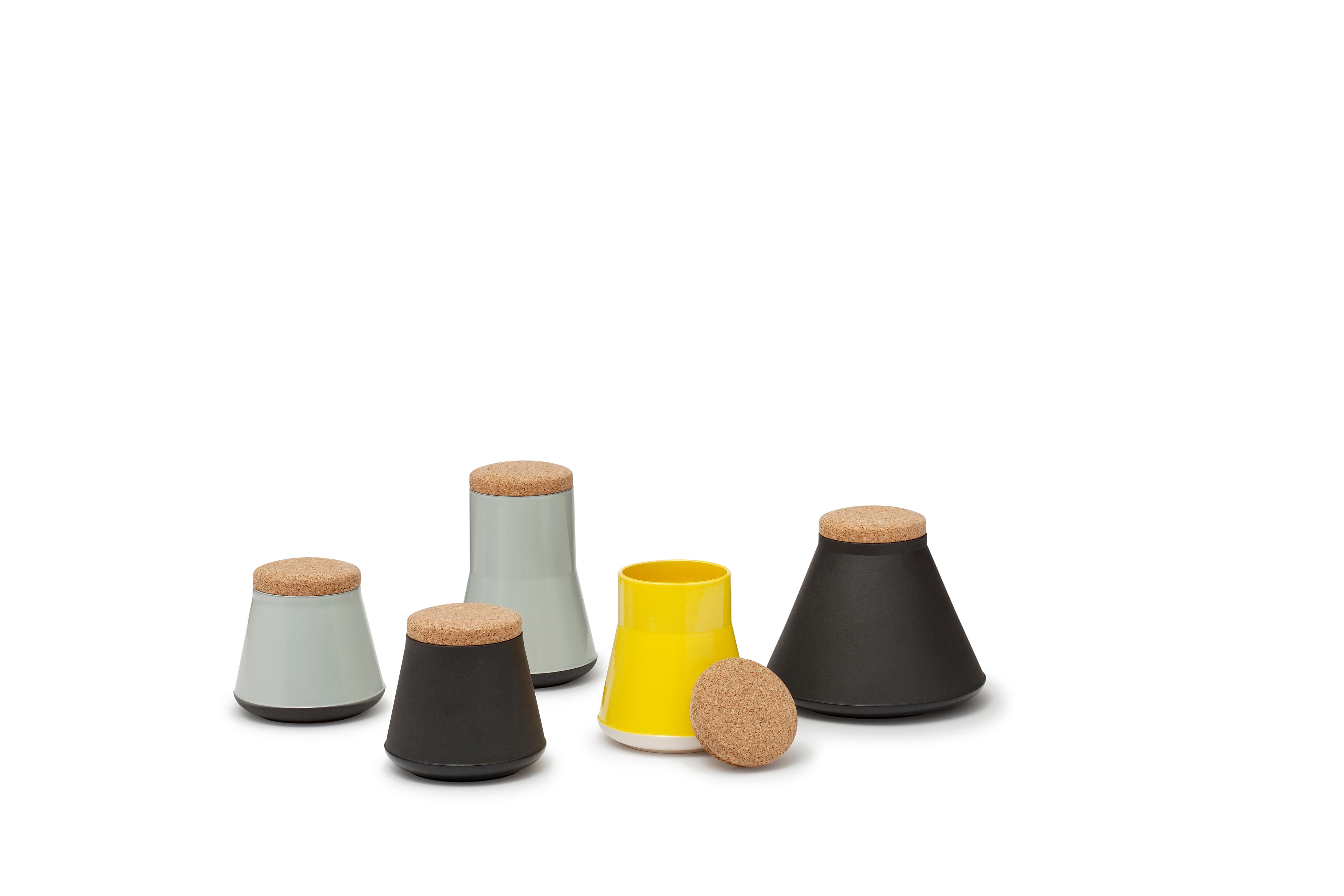 Ceramica Established & Sons Contenitore di stoccaggio extra large di Estd Collection in vendita