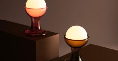 Established & Sons GELATO Glass Table Lamp in Caramel Finish by Carlo Nason