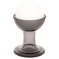 Established & Sons GELATO Glass Table Lamp in Smoke Finish by Carlo Nason