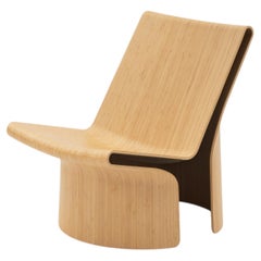 Established & Sons LAYUP Lounge Chair in Bamboo Veneer by Nathan Martell
