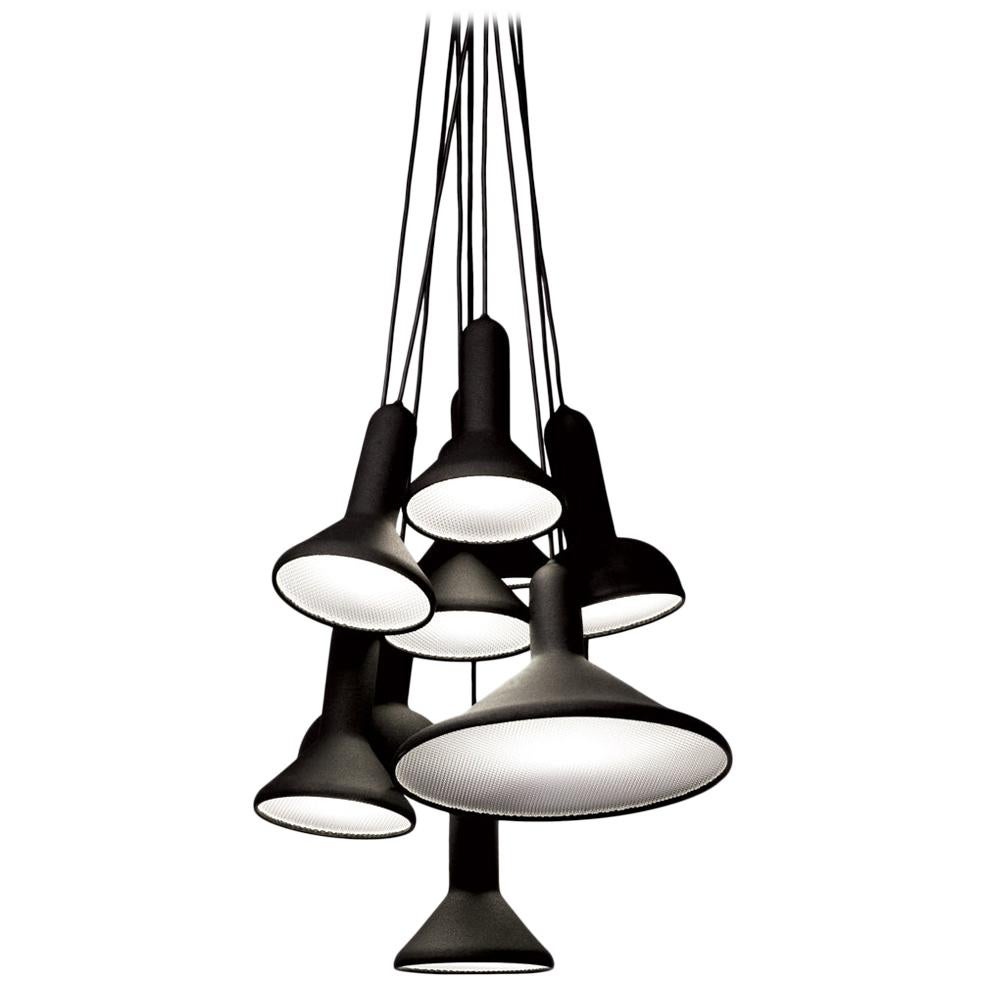 For Sale: Black (1712) Established & Sons S10 Bunch Torch Pendant Light by Sylvain Willenz